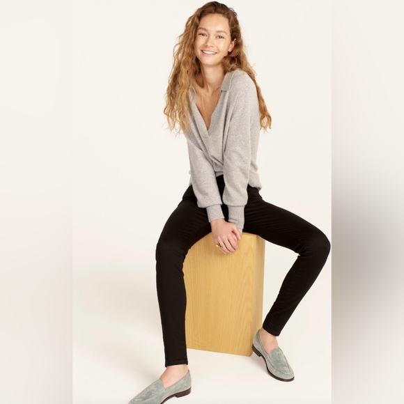 NWT J.Crew 9” Mid Rise Stretchy Took pick Jeans size 25 - Picture 3 of 5